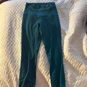 Lululemon Athletica Teal Yoga Pants
